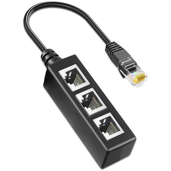 Boost Your Internet: TIEDXIOY RJ45 Ethernet Splitter 1 to 3 for Gigabit Speed & Starlink Compatibility