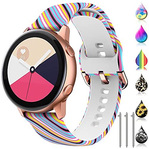 TOOLAIK Compatible Bands for Samsung Watch 6, 5, 4 & Galaxy Watch 3 - Stylish Sports Wristbands for Men & Women