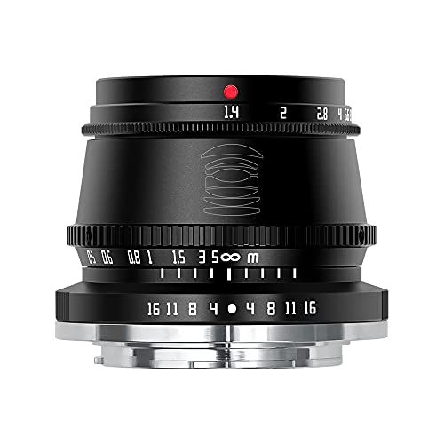 TTArtisan 35mm F1.4 Manual Focus Lens for Fuji X Mount Cameras - Perfect for X-A10, X-T4 & More!