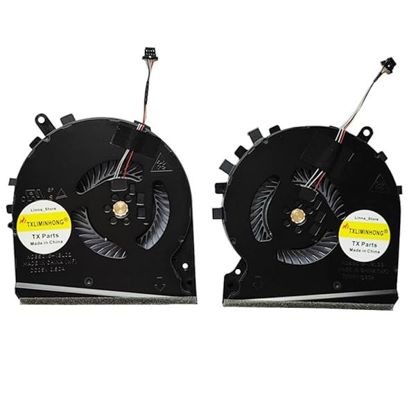 TXLIMINHONG Compatible CPU & GPU Cooling Fan for HP Pavilion 15-DK Series - Fast & Efficient Replacement