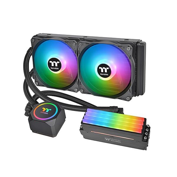 Thermaltake Floe RC240: 240mm RGB Liquid Cooler for AMD & Intel - PWM All-in-One Solution