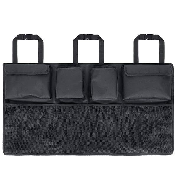 Waterproof Tianle Car Trunk Organizer & Backseat Hanging Storage for SUV, Truck, MPV - Collapsible with 4 Pockets