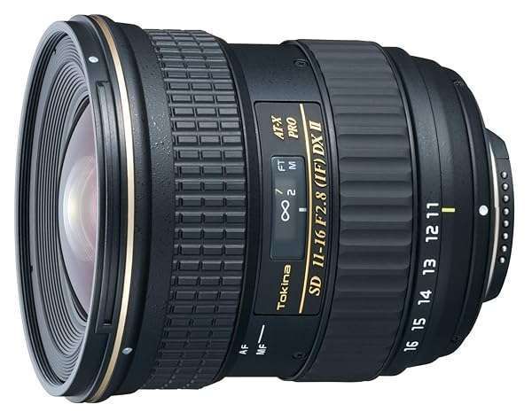 Tokina 11-16mm f/2.8 AT-X116 Pro DX II Lens for Nikon - Best Digital Zoom with AF-S Motor