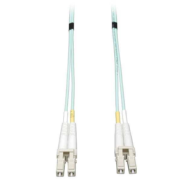 Tripp Lite 10Gb OM3 LSZH Fiber Patch Cable 7M (23ft) LC/LC - High-Speed Duplex Multimode Connection