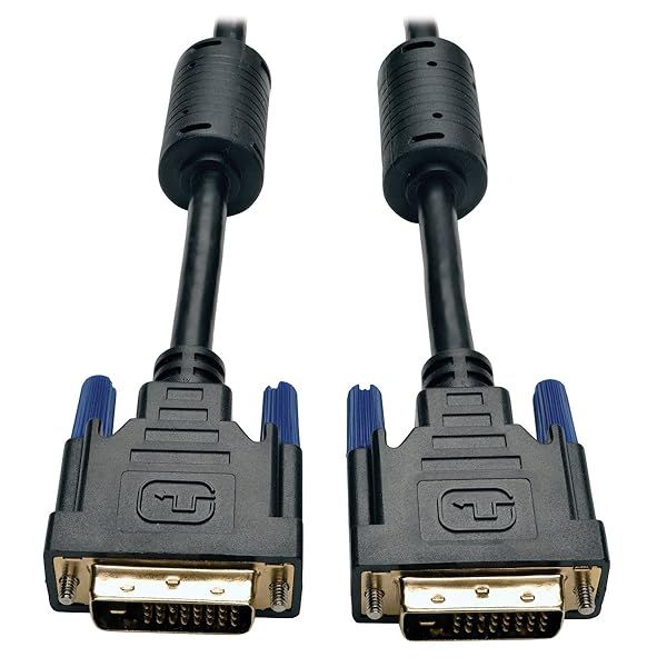 Tripp Lite 15-ft DVI Dual Link Cable (DVI-D M/M) - High-Quality Digital TMDS Monitor Connection
