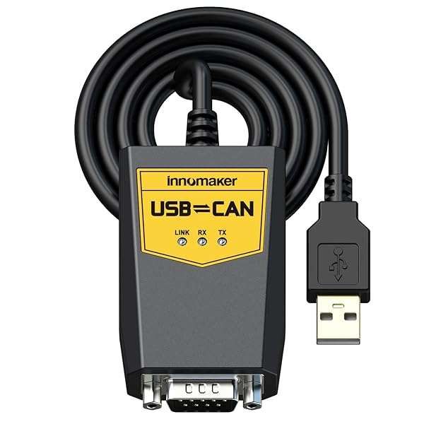 USB to CAN Converter Cable for Raspberry Pi, Jetson Nano & More - Compatible with Windows, Linux, Mac OS & Android