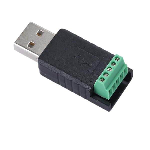 USB to RS485 Converter Adapter with FTDI Chip - 3.3V/5V, Screw Terminals, Windows, MacOS & Linux Compatible
