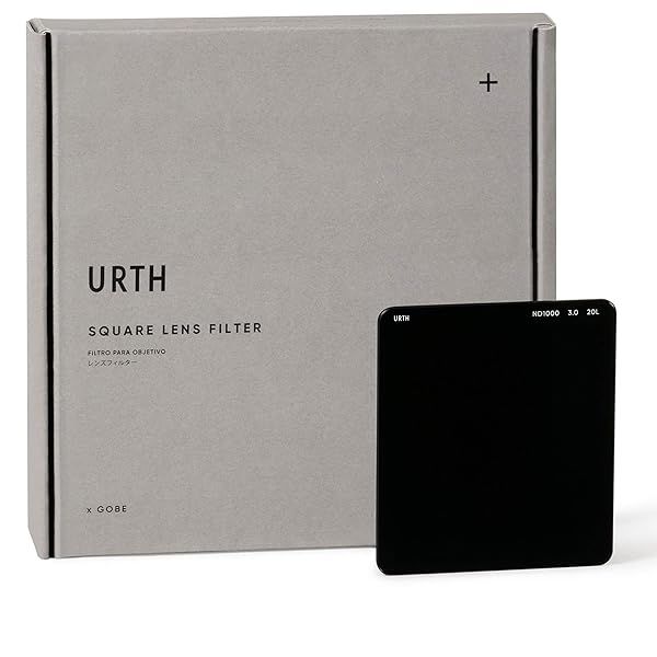 Urth 75x85mm ND1000 (10 Stop) Filter - Enhance Your Photography with Plus+ Quality