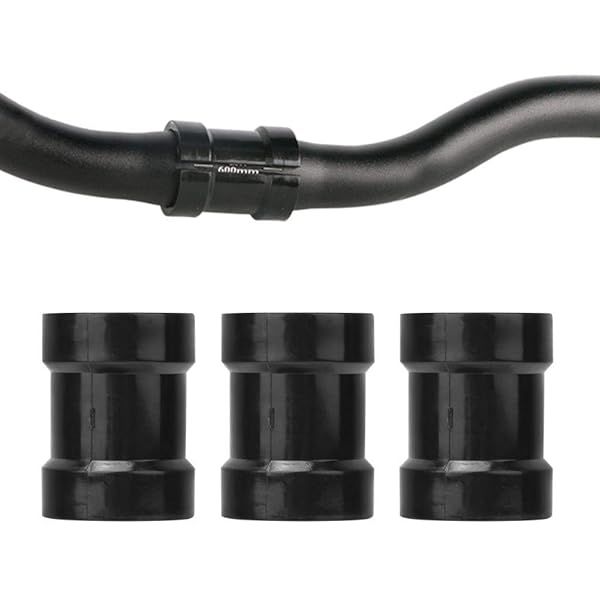 VBESTLIFE 3 PCS Handlebar Stem Reducer - 31.8mm to 25.4mm Shim Spacer Adapter for Road Bikes