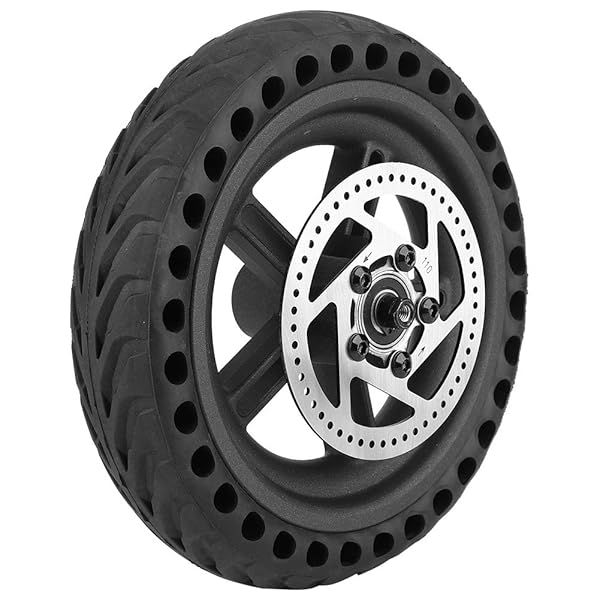 VGEBY 8.5in Electric Scooter Rear Tire - Shock-Absorbing Honeycomb Hub Replacement