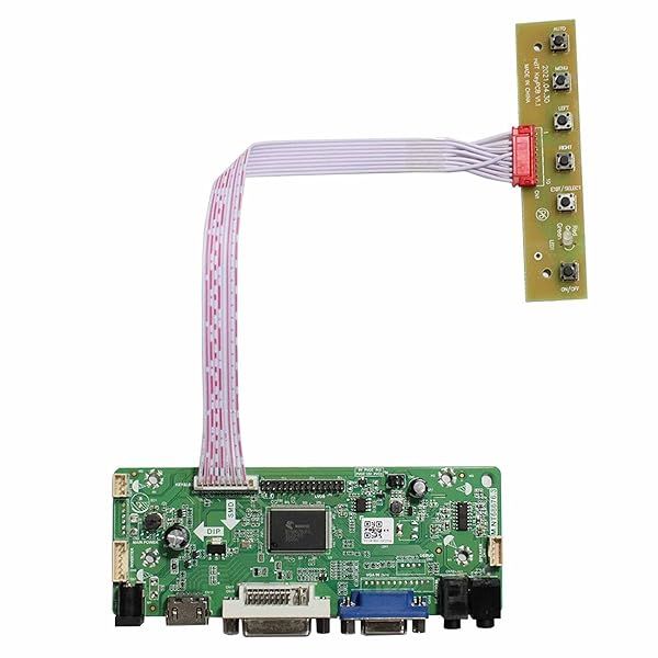 "VSDISPLAY HD-MI DVI VGA Audio LCD Controller Board for 17" 1280x960 Monitors - DV170YGZ-N10 & DV170YGM-N10 Compatible"