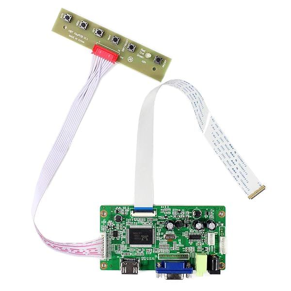 "VSDISPLAY HD-MI VGA LCD Controller for 17.3" 1600x900 EDP Screens - LP173WD1-TPE1 & More"