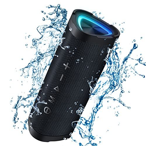 Vanzon V40 Bluetooth Speakers: 24W Stereo Sound, 24H Playtime, IPX7 Waterproof - Perfect for Travel & Outdoors