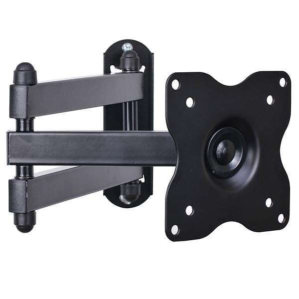 "VideoSecu ML12B Full Motion TV Wall Mount: 15" Extension Arm for 19"-31" LED Screens, VESA 100x100 & 75x75 Compatible"