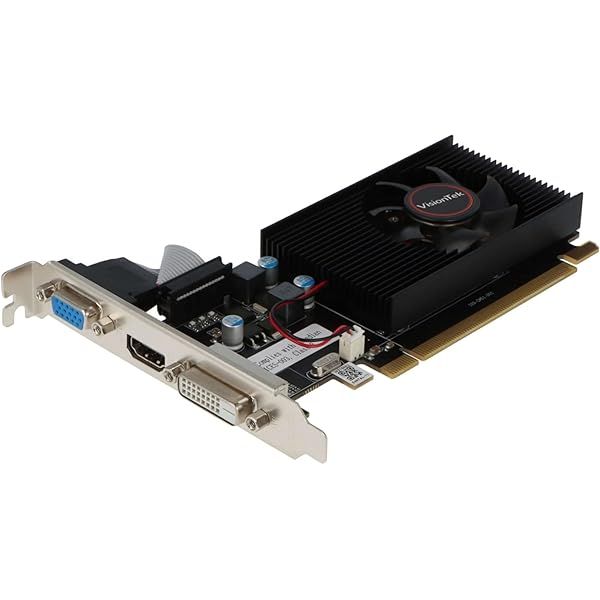 VisionTek AMD Radeon 6570 1GB GDDR3 Graphics Card - Affordable Performance for Gaming & Multimedia