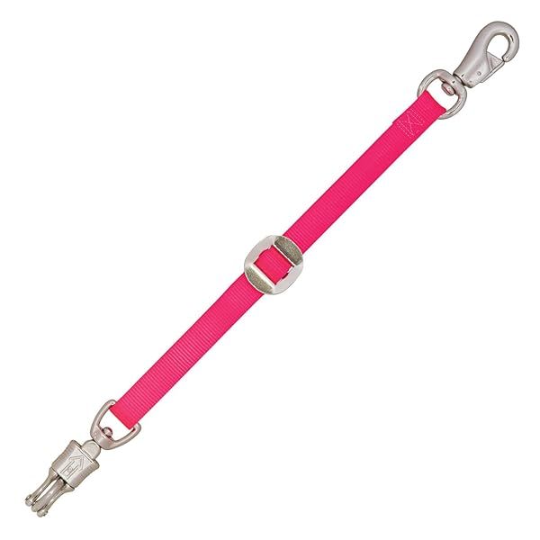 "Shop Weaver Leather Nylon Trailer Tie in Diva Pink - 28" | Durable & Stylish Horse Tie"