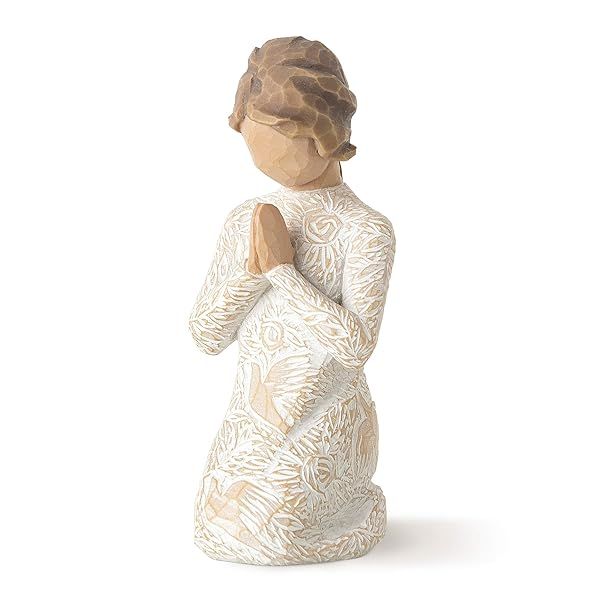 Willow Tree Prayer of Peace: Hand-Painted Figure for Sympathy, Comfort & Healing