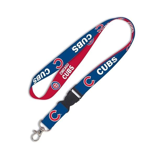 "Shop Wincraft MLB Chicago Cubs Lanyard with Detachable Buckle - 3/4" for Ultimate Fan Gear!"