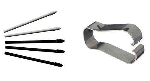 WirelessFinest 5X S Pen Nibs for Galaxy Note 9, Note 8 & Tab S3/S4 - Includes Tweezer Tool