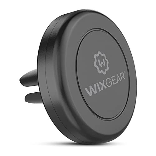 Buy WixGear Universal Magnetic Phone Car Mount - Fast Swift-Snap for Smartphones & Mini Tablets, Black
