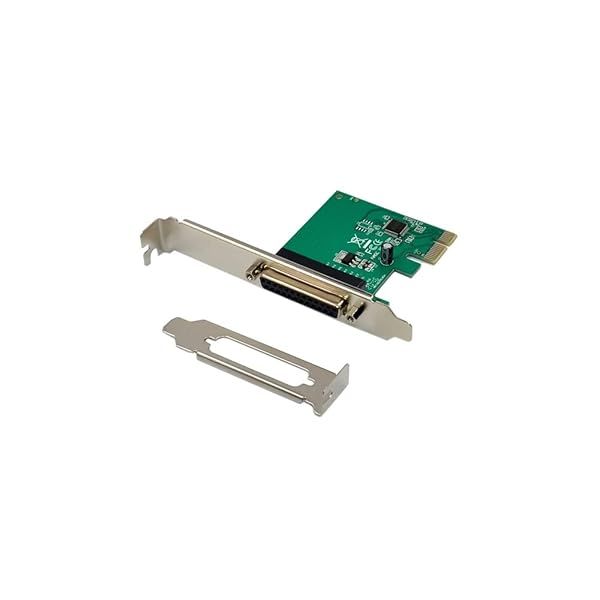 X-MEDIA XM-PEX-1P PCI-E 1-Port DB25 Parallel Card - IEEE 1284 Adapter with WCH382L Chipset for ECP/EPP/SPP Support