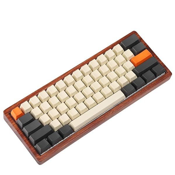 YMDK Carbon Blank Keycaps - 87/104/60 Thick PBT OEM Profile for MX Mechanical Keyboards