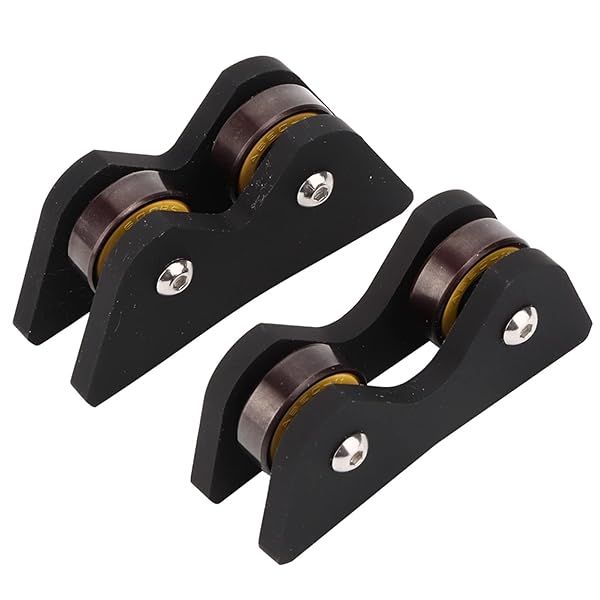 YWBL-WH 2PCS Billiard Cue Straightness Checker Pool Snooker Roller Inspection Tool for Accurate Cue Alignment