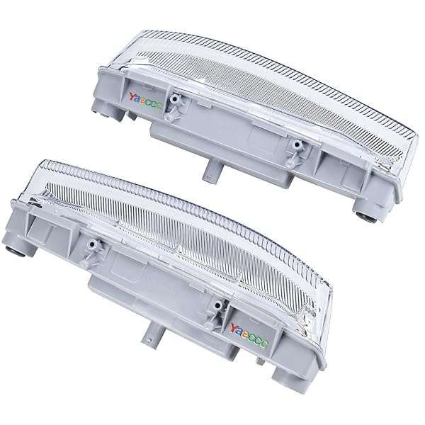 Yaeccc LED Fog Lamps for 2007-2015 Mercedes Benz C-Class & E-Class - Enhance Visibility & Style