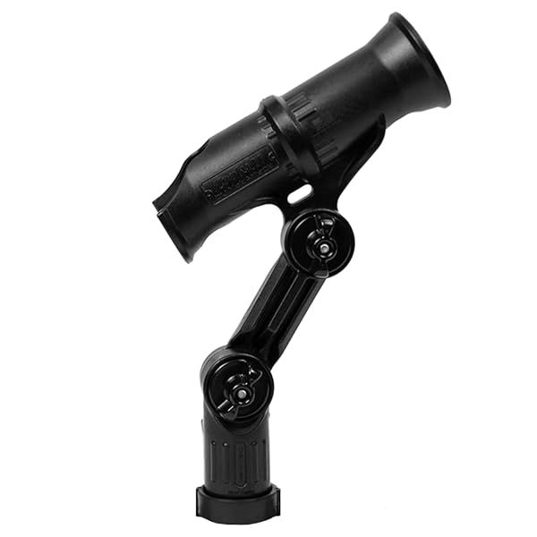 YakAttack Zooka II Rod Holder: Perfect for Spinning & Casting Rods with LockNLoad Base