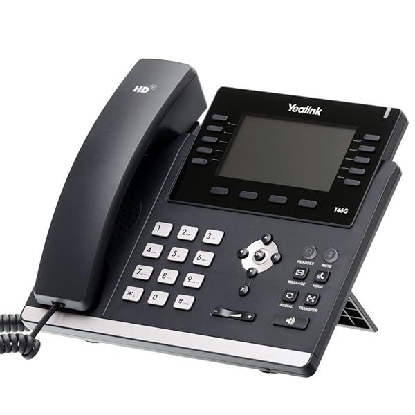 Yealink SIP-T46G: Ultra-Elegant Gigabit IP Phone for Seamless Communication