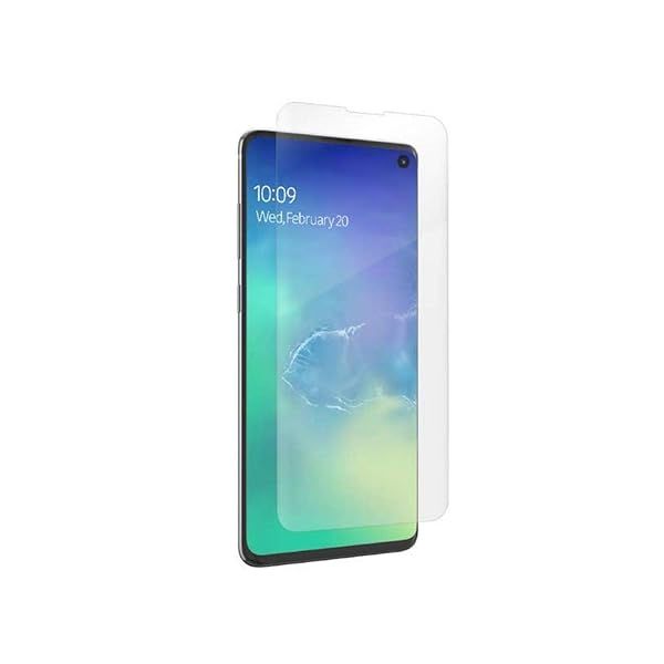 ZAGG Invisible Shield Ultra Clear: Military Grade Screen Protector for Samsung GS10 - Case Friendly & Durable