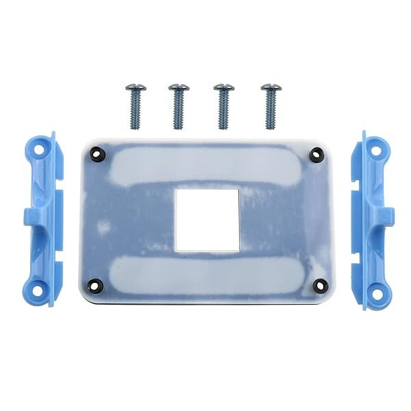 ZZHXSM AM4 CPU Heatsink Bracket & Cooling Mount for Motherboard - Blue, Efficient Fan Support