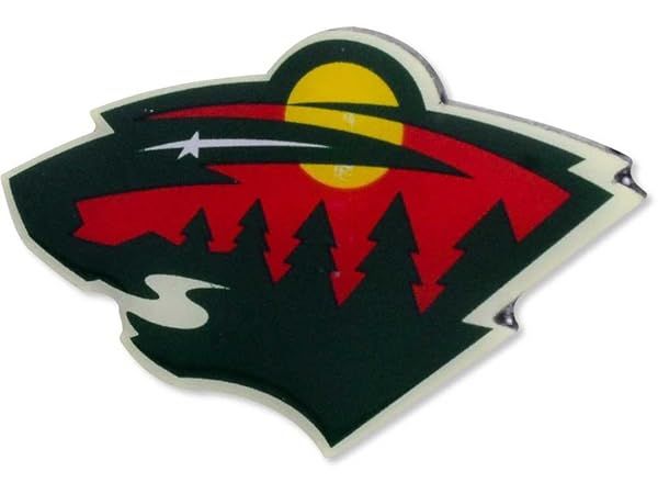 Shop Aminco NHL Minnesota Wild Team Logo Pin - Official Team Colors | Perfect Fan Accessory!