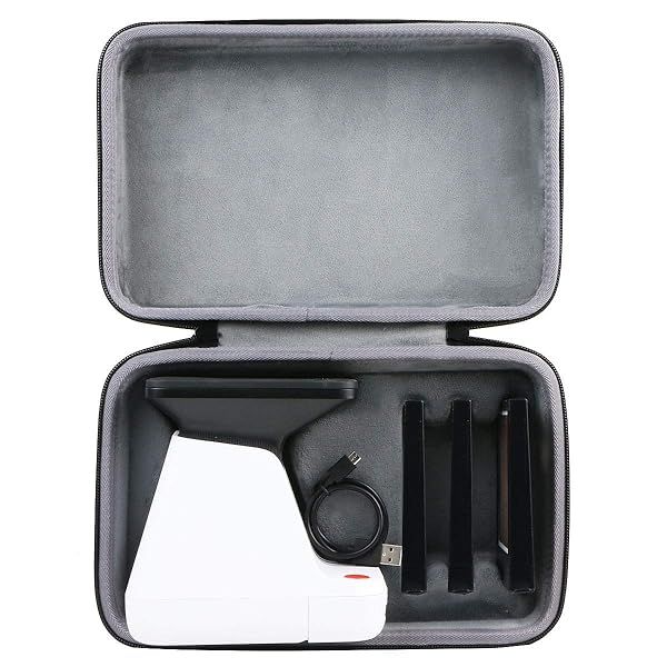 co2CREA Hard Travel Case for Polaroid Originals Lab Digital to Analog Photo Printer 9019 Black Durable Protection