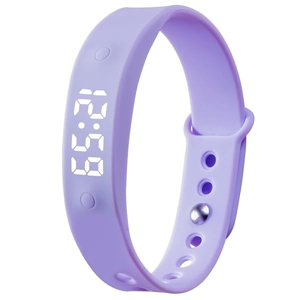 eSeasongear VB150 Vibrating Watch: Potty Training, Focus Aid & Medication Reminder - Perfect for Kids (Purple)