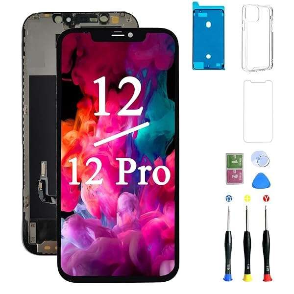 "iPhone 12/12 Pro Screen Replacement - 6.1" LCD Display & Repair Tools Kit"