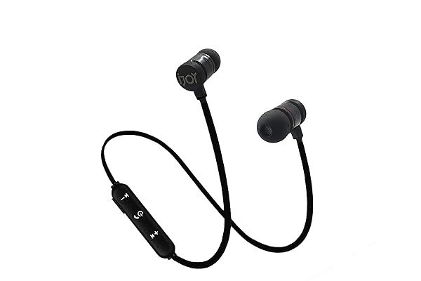 iJoy Bluetooth Sport Earbuds: IPX4 Sweatproof, Noise Cancelling Headphones for Gym & Running