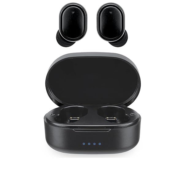 iLive Truly Wire-Free Earbuds: Sweatproof, 3 Ear Tip Sets, Black - Perfect for Active Lifestyles