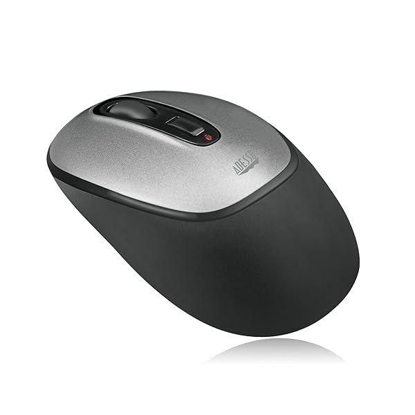 iMouse A10 Wireless Optical Mouse 2.4 GHz RF 800 1200 1600 DPI Right Left Hand Use Nano Receiver Compatible with Windows Mac