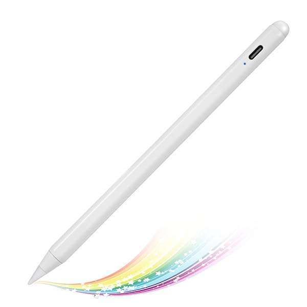 iPad Stylus Pencil for 8th/9th/10th Gen: Fast Charging, Tilt Sensitivity & Palm Rejection - Compatible with iPad Pro & Air