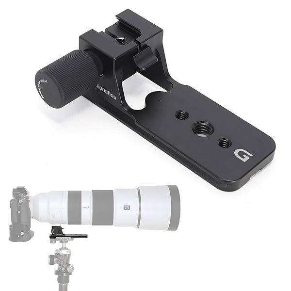 iShoot Replacement Lens Foot IS-THS260 for Sony FE 200-600mm - Arca-Swiss Quick Release Plate