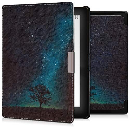 KWMobile Kobo Aura Edition 1 Case - Cosmic Nature Blue/Grey/Black eReader Cover
