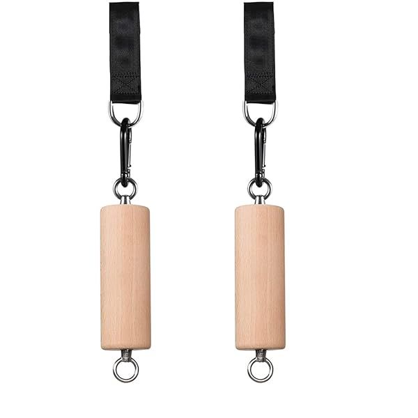 Enhance Grip Strength with Letsgood Wooden Pull Up Climbing Holds - Perfect for Kettlebells, Bouldering & Ninja Warrior Training