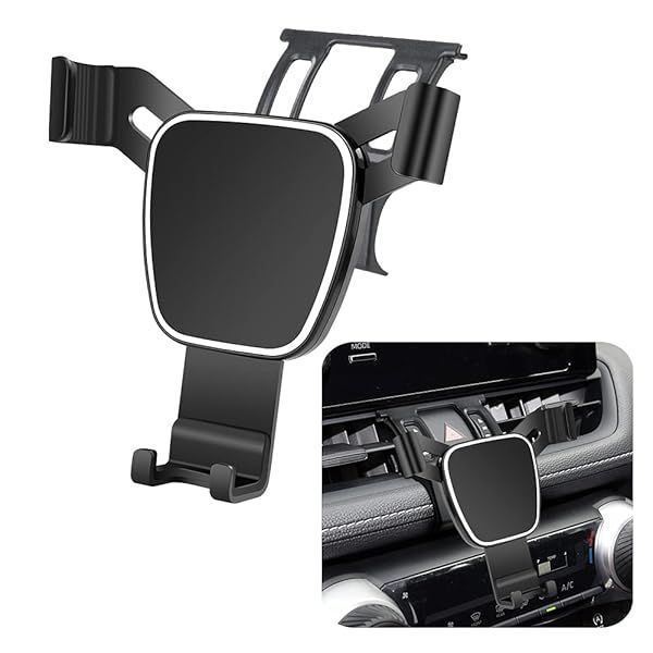 Musttrue Car Phone Holder for Toyota RAV4 2019-2024: Perfect Fit for Hybrid XSE & Limited Models