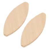 100pcs Wood Joining Biscuits - Essential Joiner Accessories for Perfect Wood Board Docking (0#, 10#, 20#)