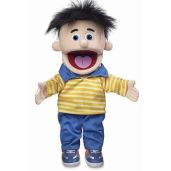 "14" Bobby Peach Boy Hand Puppet - Perfect for Kids' Playtime & Storytelling Fun!"