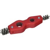 4-in-1 Pipe Cleaning Tool for Plumbers | Tube & Fitting Brush & Deburring Brush #114