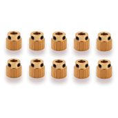 10PCS Brass Extruder Wheels for 3D Printers - 26/40 Teeth Drive Gears for CR-10, Ender 3, MK7 & MK8