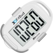 3DFitBud A420S Simple Step Counter: 3D Pedometer with Clip & Lanyard for Easy Walking Tracking
