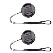40.5mm Snap-on Lens Cap & Keeper for Sony E-Mount 16-50mm Lens - ULBTER 2 Pack for Alpha a6600 a6500 a6400 a6300 a6100 a6000